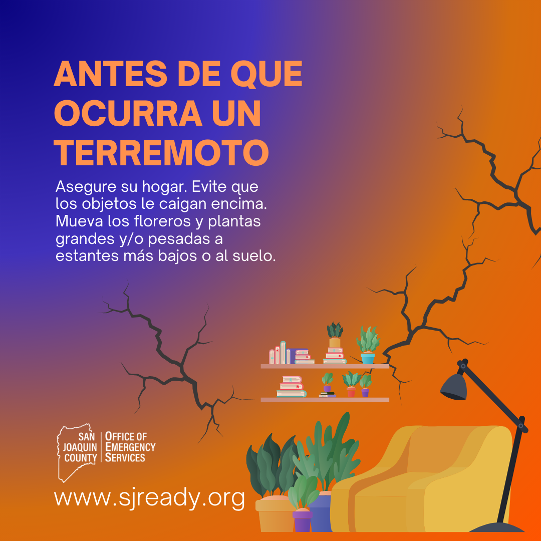 Blue and orange gradient background with black wall cracks in a living room.